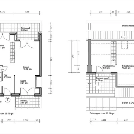 Apartment Mit Dachterrasse Und Schlossblick *